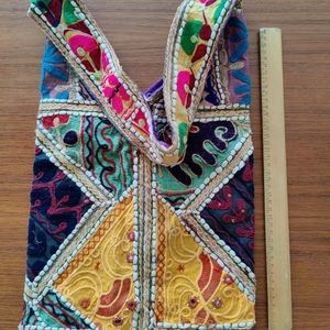 Unique Colorful Patchwork Bag - Boho Chic Style